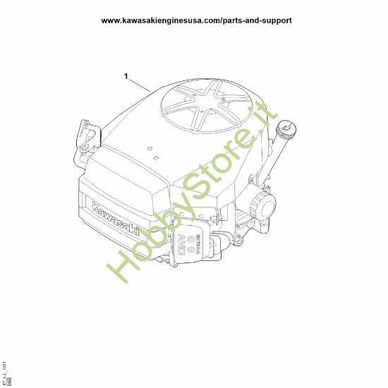 Picture of A - Motore completo FH580V-AS51